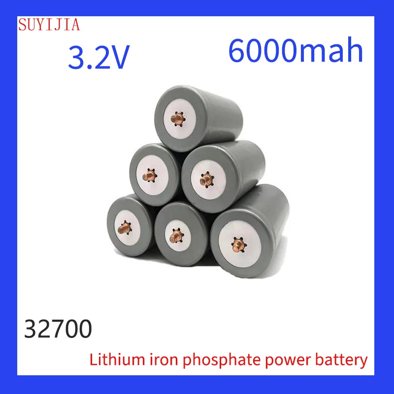 

Lifepo4 32700 3.2V 6000mah Rechargeable Battery for Electric Car Solar Street Light Fishing Light Golf Car Medical Equipment