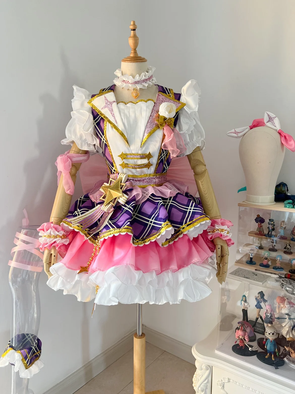 

COS-HoHo [Customized] Anime Lovelive Superstar Liella Shibuya Kanon Tang KeKe Hazuki Ren SJ Dress Uniform Cosplay Costume Women
