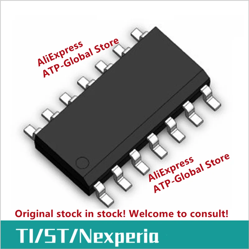

10PCS original imported LF347DR silk screen LF347 operational amplifier IC chip electronic components BOM distribution sheet