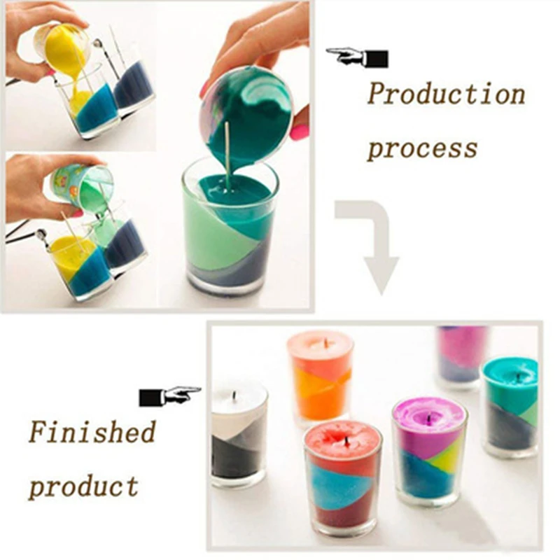 Пигмент для свечки Сделай Сам окрашивание свечей экологически чистый