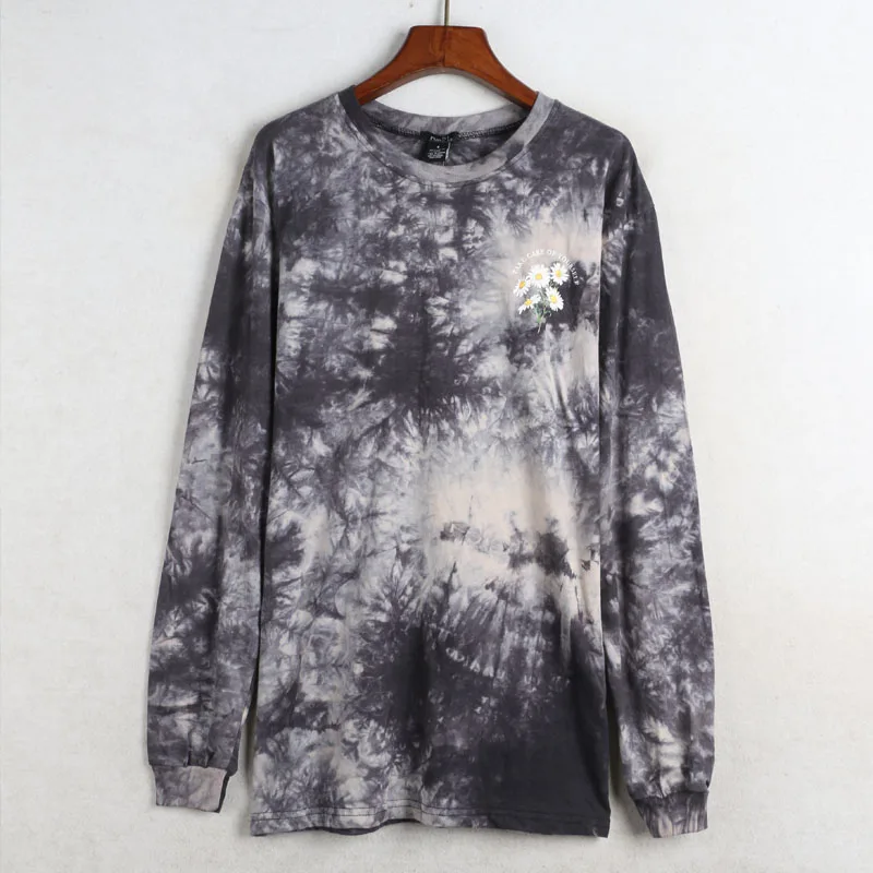 

2022 New In Fashion Dazzling Pattern Cotton T-shirt Men Women Casual Wear Hoodies Korean Style Attractive Winter Top Clothing