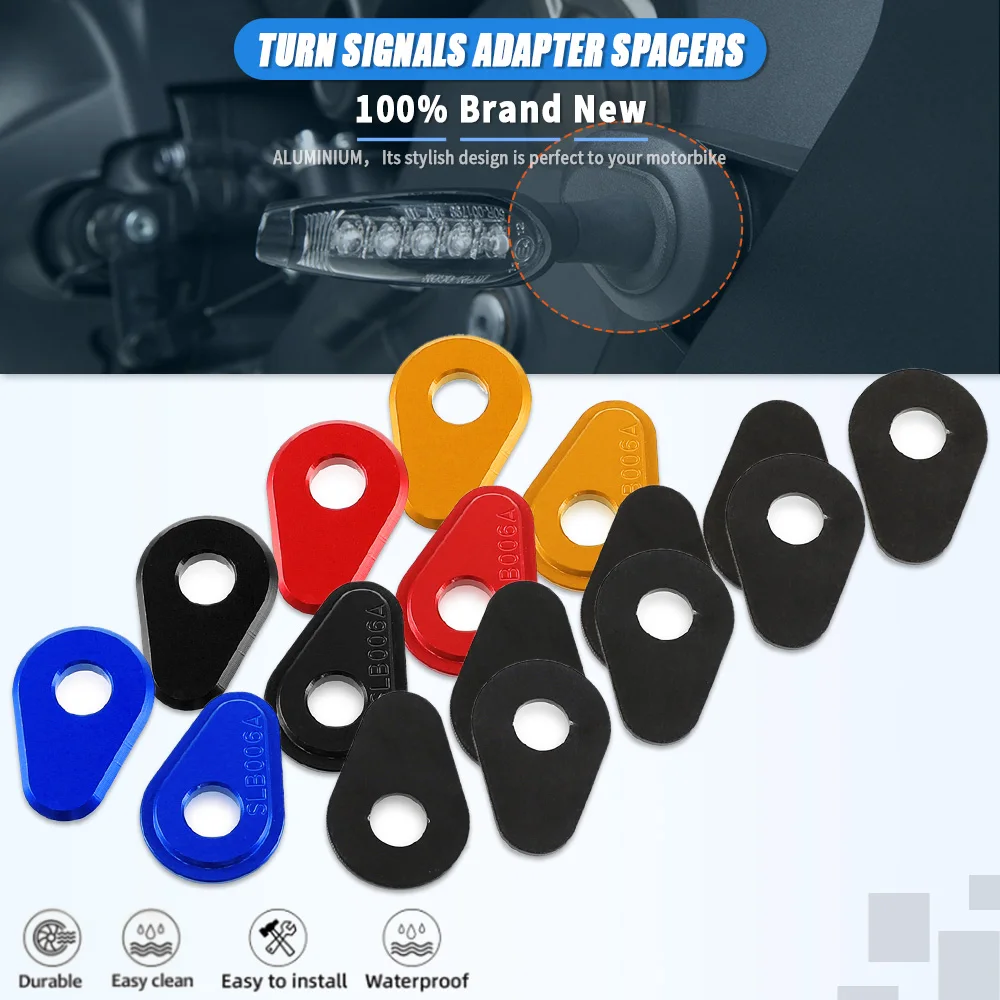 

For Yamaha MT-07 MT07 MT 07 Tracer 2019 2020 FRONT TURN SIGNAL MOUNT PLATES Motorcycle Turn Signals Indicator Adapter Spacers