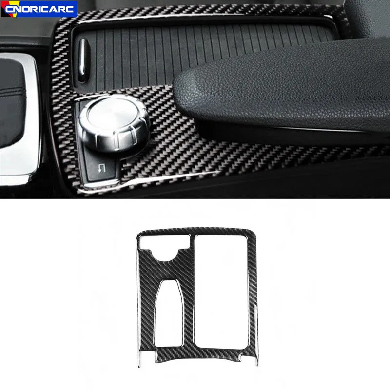 

Car Center Console Water Cup Holder Frame Decoration Trim For Mercedes Benz C E Class W204 W212 LHD RHD Interior Accessories