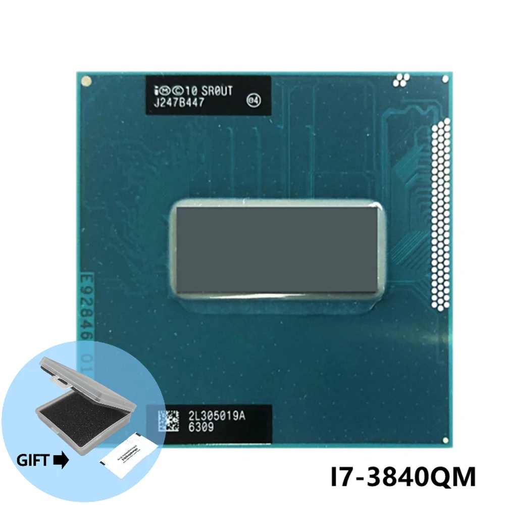 Процессор Intel Core I7 3840QM SR0UT I7-3840QM процессор 2,80 ГГц-3,8 ГГц L3 = 8M четырехъядерный rPGA988B