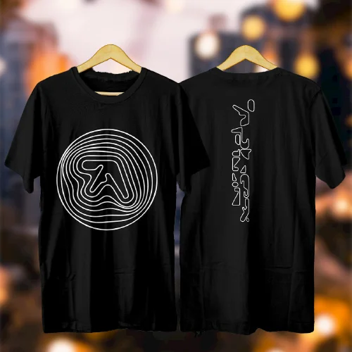 

Aphex Twin - Aphex Twin Symbol Twirl Spiral T-Shirt size S-3XL