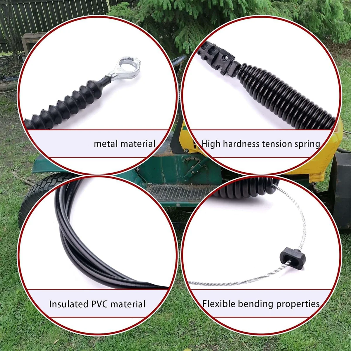 946-05124A 746-05124A Трос для подъема палубы подходит мастеров MTD дворовых машин тройного