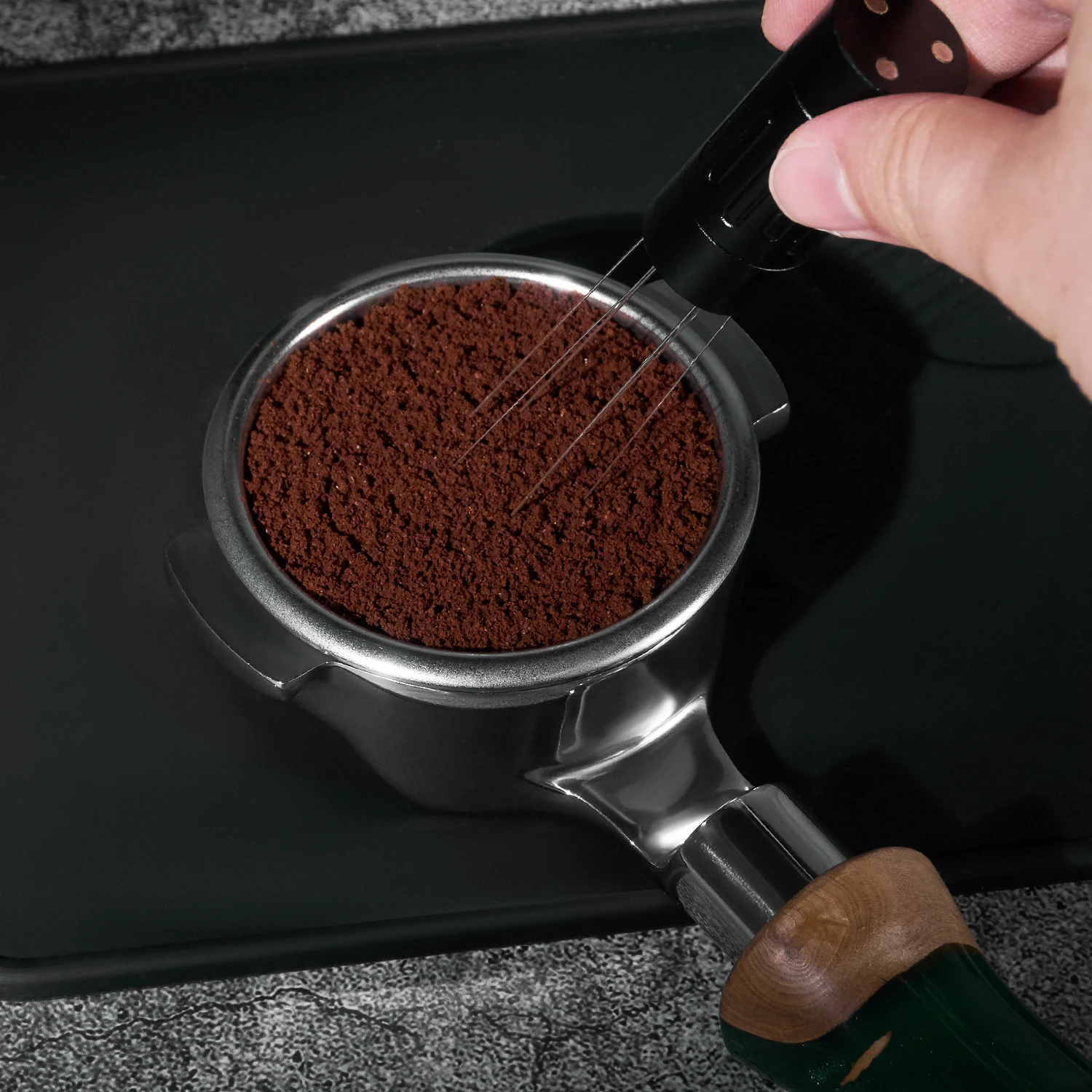 Бездонный портафильтр BANLEE из смолы для эспрессо бездонный с полой резьбой и