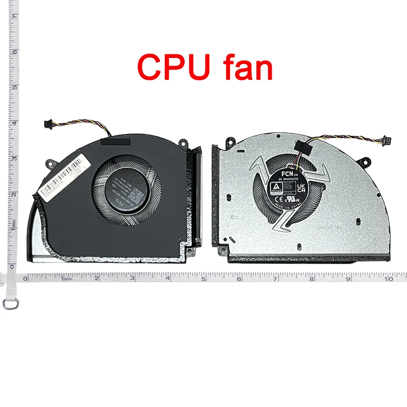 Фото Вентилятор для ноутбука ASUS ROG 7 PLUS G614J G614JV G614JI G634J G814J G834J G834JY G834JZ Strix SCAR 18 2023 2024 (охлаждающий вентилятор для процессора и видеокарты) №4