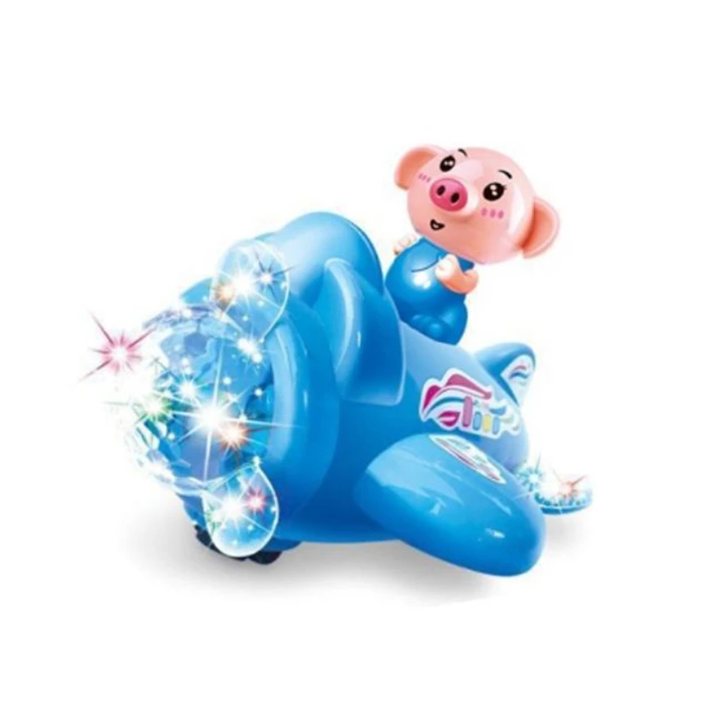 

1Pc Electric Pigs Universal Lighting Music Aircraft Plastic Toys Dropshipping Fulfillment Drop Shipping