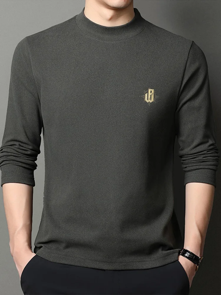 Рубашка Dralon с коротким воротником и длинными рукавами мужская весенне-осенняя