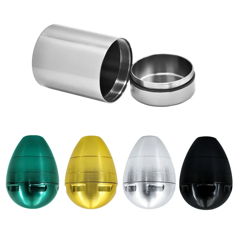 

HONEYPUFF Airtight Smell Proof Container Spice Crusher Aircraft Aluminum Crusher Tool