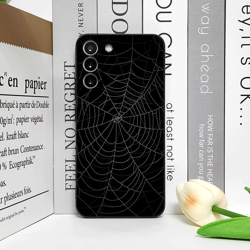 Модный черный чехол для телефона с принтом паутины для Honor Huawei 200 LITE 100 400 PRO 90 80 Lite Magic 8 7 6 5 Pro, мягкие чехлы (art.: 3920dc37f84db) - 3920dc37f84db