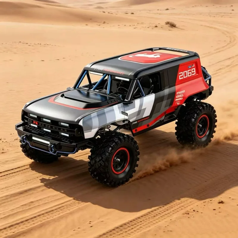 Фото Радиоуправляемая машина 4WD H18P в масштабе 1/18, внедорожник-скалолаз с бесщеточным двигателем, модель на пульте управления для приключенческих игр №3