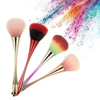 4 styles nail art dust brush for manicure beauty brush blush powder brushes fashion gel nail accessories nail material tools
