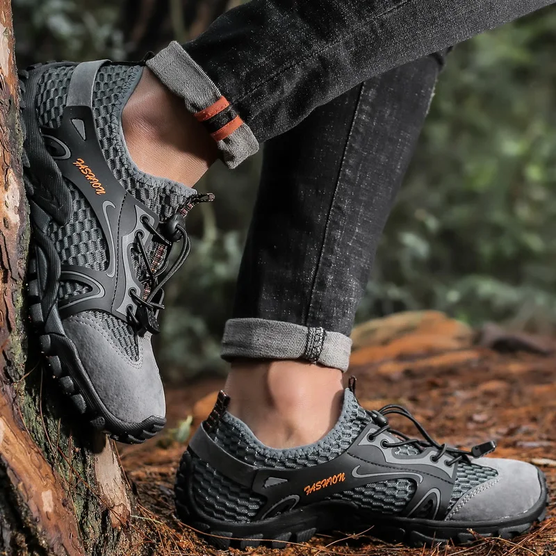 Мужская однотонная обувь для воды Creek уличная пляжная плавания альпинизма