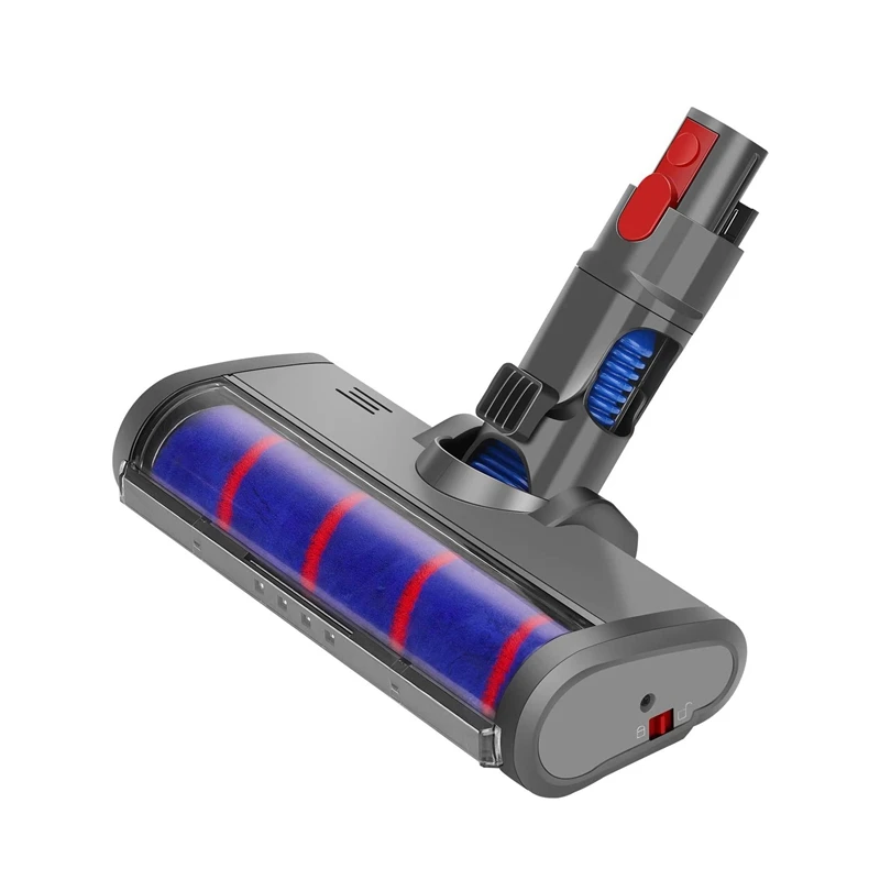 

Soft Roller Cleaner Head With LED Headlights For Dyson V7 V8 V10 V11 V15 Vacuum Cleaner Parts Replacement Accessories