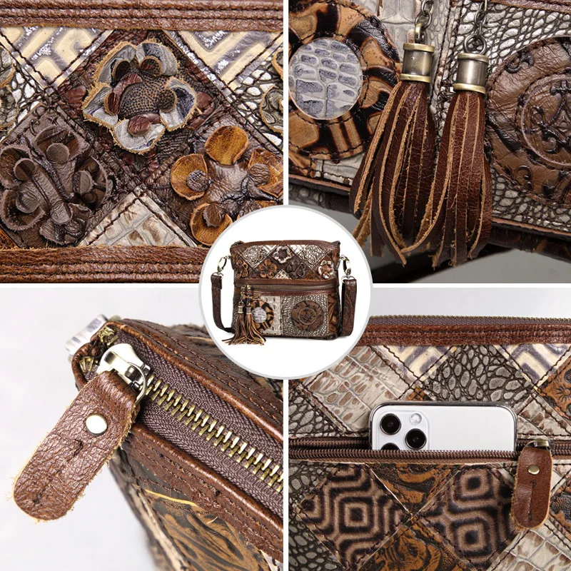 cobbler legend genuine leather crossbody bag women 2022 new luxury designer handbag ladies vintage tassel simple top handle bags free global shipping