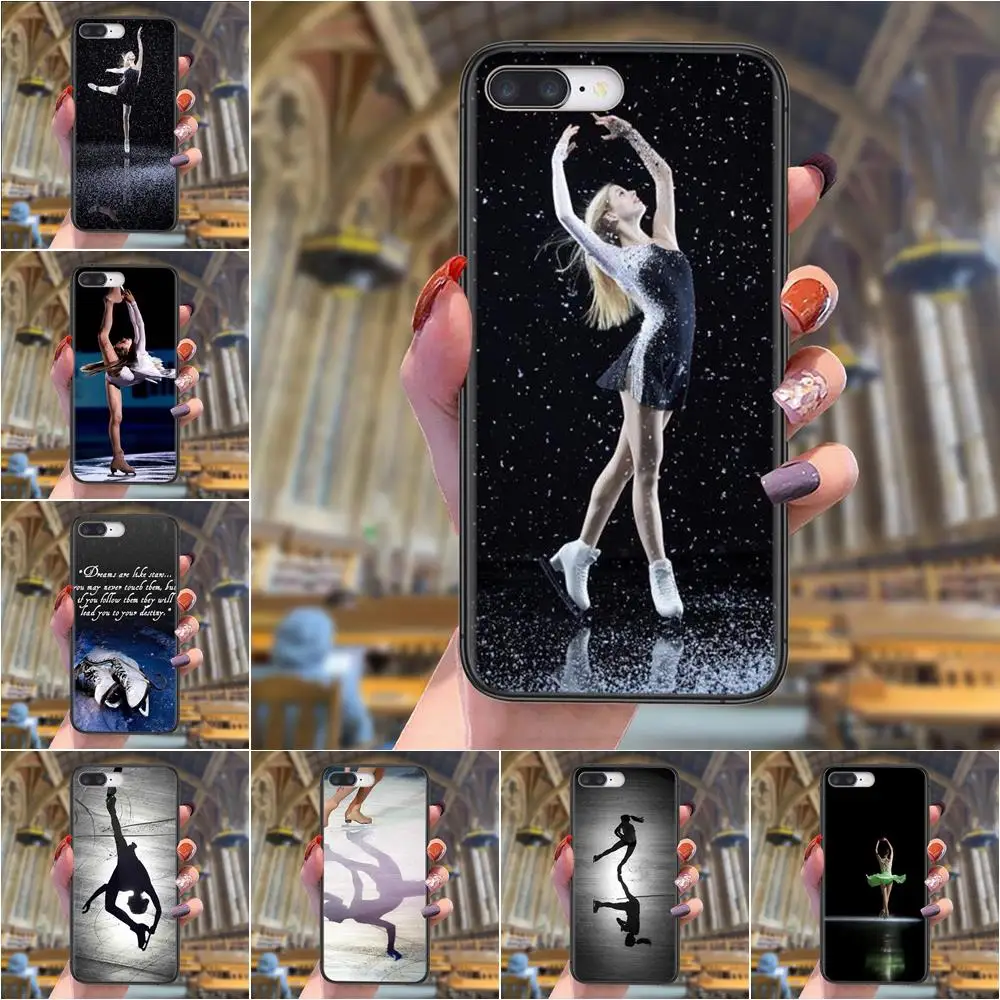 Олимпийские фигурки катание танцы Спорт купить для iPhone 13 12 11 Pro Max 8 6S 7 Plus XS XR мини