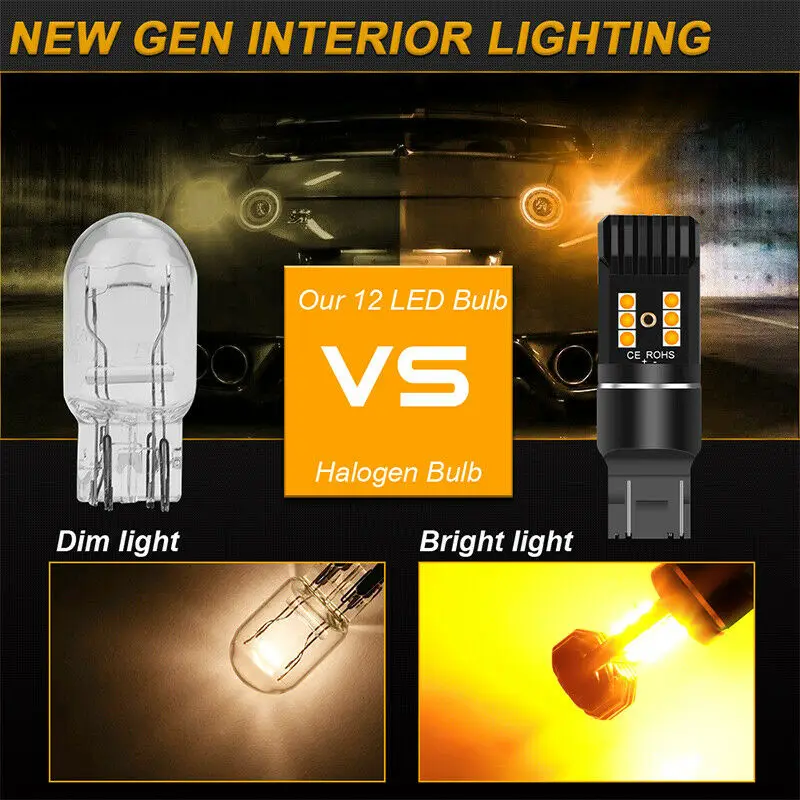 

Accessories Turn Signal Light LED Lighting Waterproof DC 12V Error Free