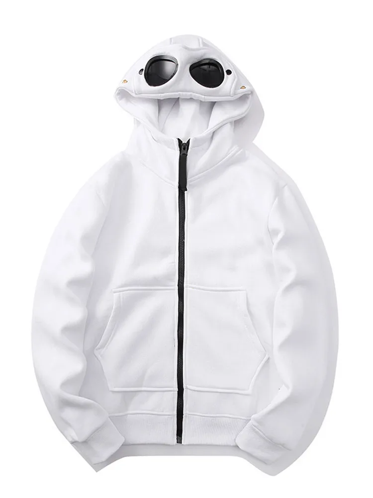 Повседневная мужская толстовка с капюшоном трендовые солнцезащитные очки на