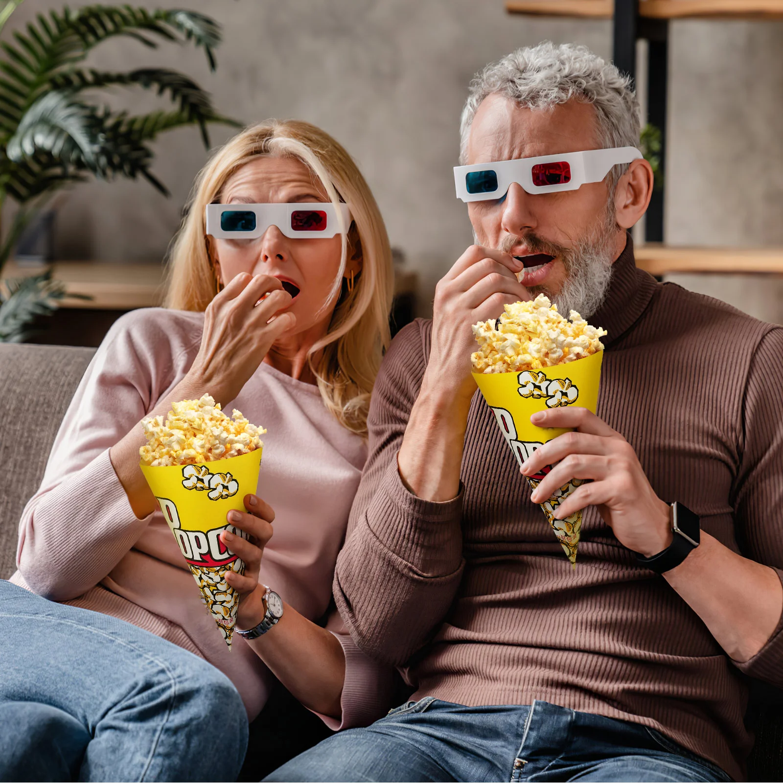 50 шт. сладкие конусы Popcicles держатель для попкорна сумки треугольник машины