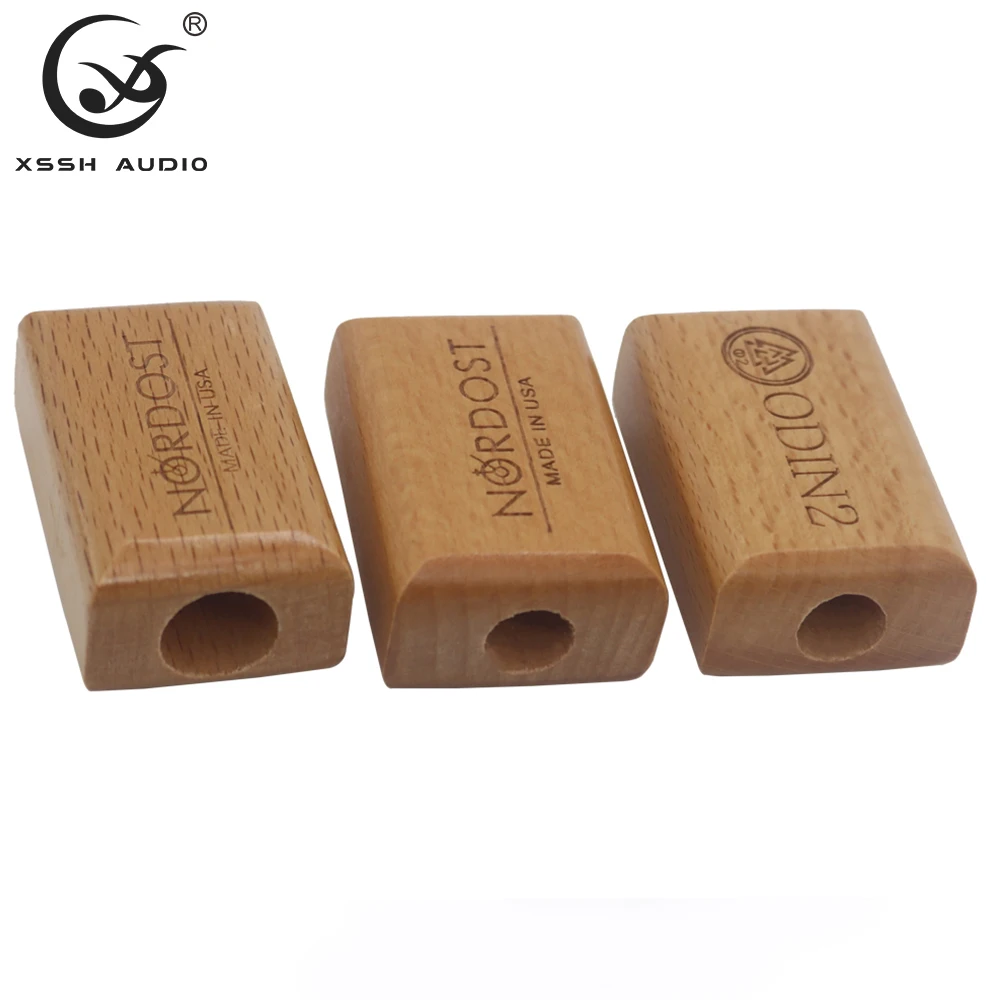 10 шт. 9 мм 13 мм HIFI DIY XSSH аудио YIVO OEM фильтр деревянный зажим для кабеля динамик видео аудио шнур Питания Провод кольцо захват трубки трубы