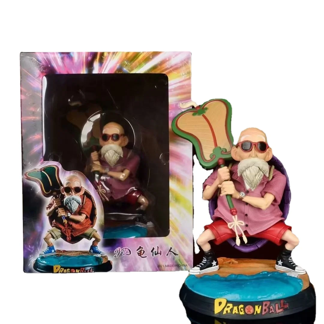 

Аниме фигурка дракона жемчуга, 18 см, супер яркая модель куклы Master Roshi, аниме фигурки, любимые коллекционные украшения