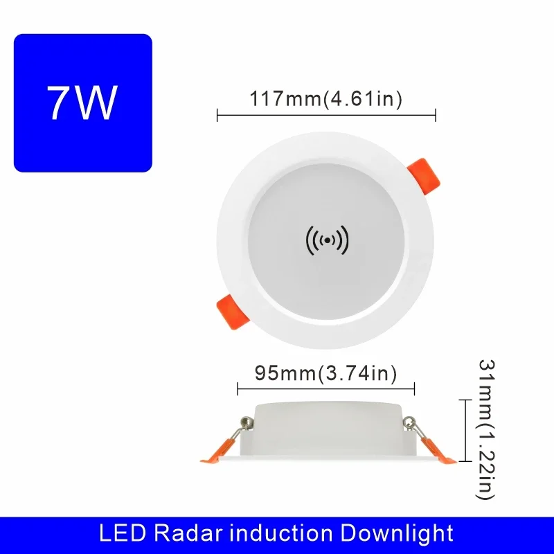 

DSELCHUN Радарные светодиодные светильники 5/7/9Вт 220В
