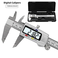 measuring tool stainless steel digital caliper 6 150mm messschieber paquimetro measuring instrument vernier calipers