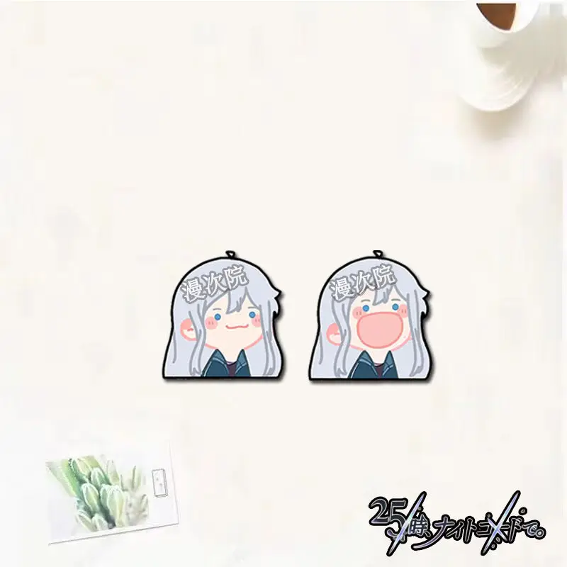 Аниме проект Sekai брошь Kamishiro Rui Yoizaki Kanade значок для косплея мультяшные булавки DIY