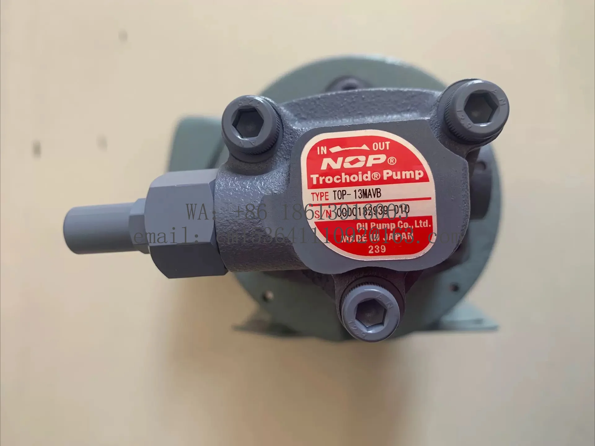 Японский мотор масляного насоса NOP TOP-1ME200-13MA, оригинальный импортный TOP-1ME100-12MAVB (art.: 3920dd0e6e02a) - 3920dd0e6e02a