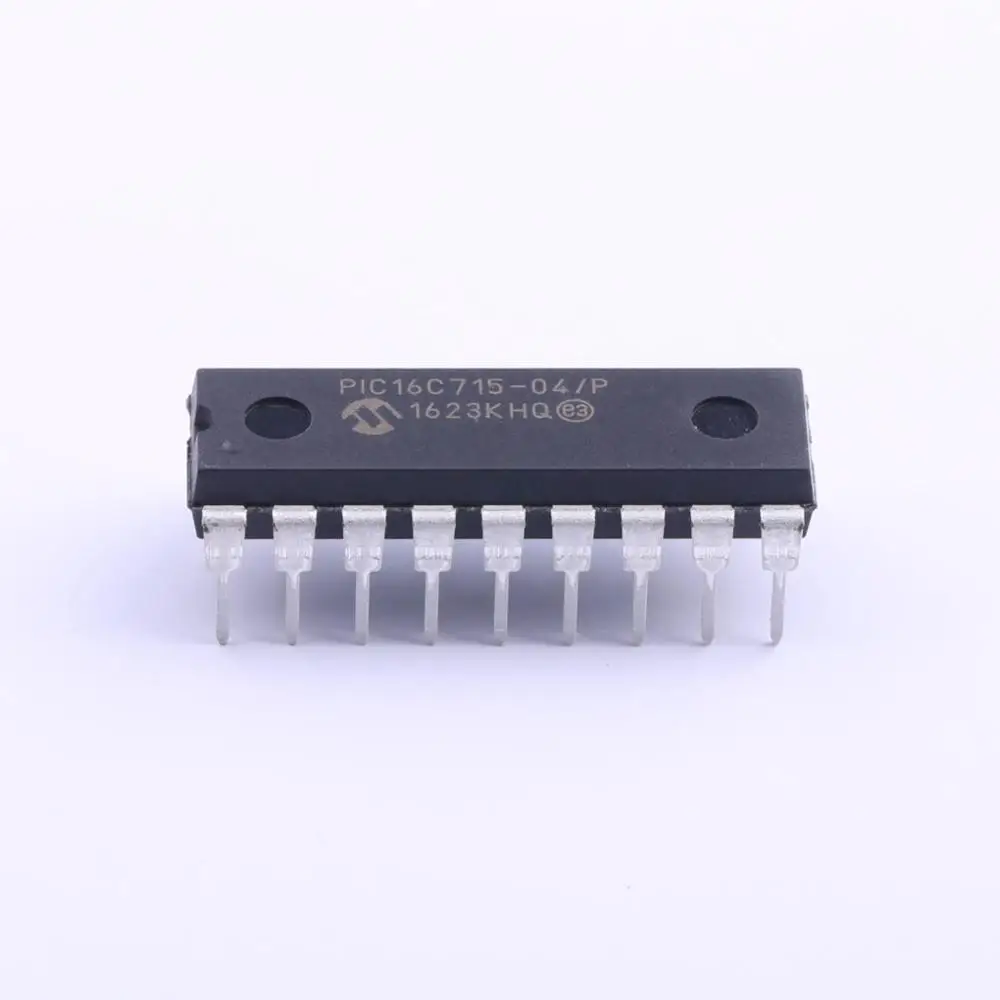 

MCU 8-Bit PIC16 PIC RISC 3.5KB EPROM 5V 18-Pin PDIP Tube - Rail/Tube PIC16C715-04/P