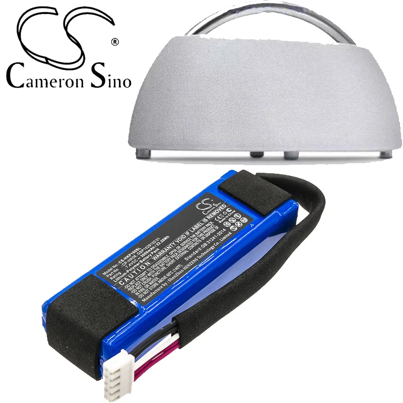 

Cameron Sino 3000 мАч литий-полимерное напряжение 7,4 В скорость 22.20 Втч батарея для Harman/Kardon,CP-HK06,GSP1029102 01 Go Play, Go Play Mini