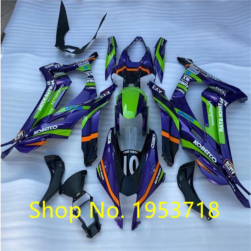 

Green blue ABS Injection Full cover For Kawasaki ZX-10R ZX10R 2016 - 2020 16 17 18 19 20 Motorcycle Bodywork Fairing Kits