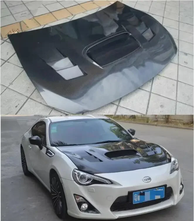 Новинка! Капот из настоящего углеродного волокна для Toyota FT86 GT86 Subaru BRZ 2012-2021