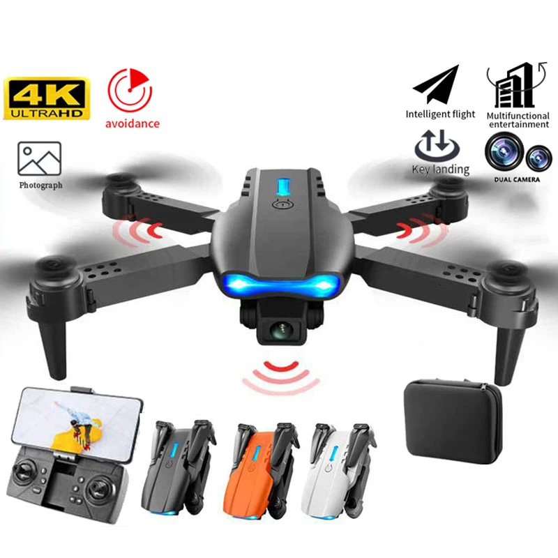 

Мини-Дрон 4K двойная камера HD широкоугольная камера Wi-Fi FPV