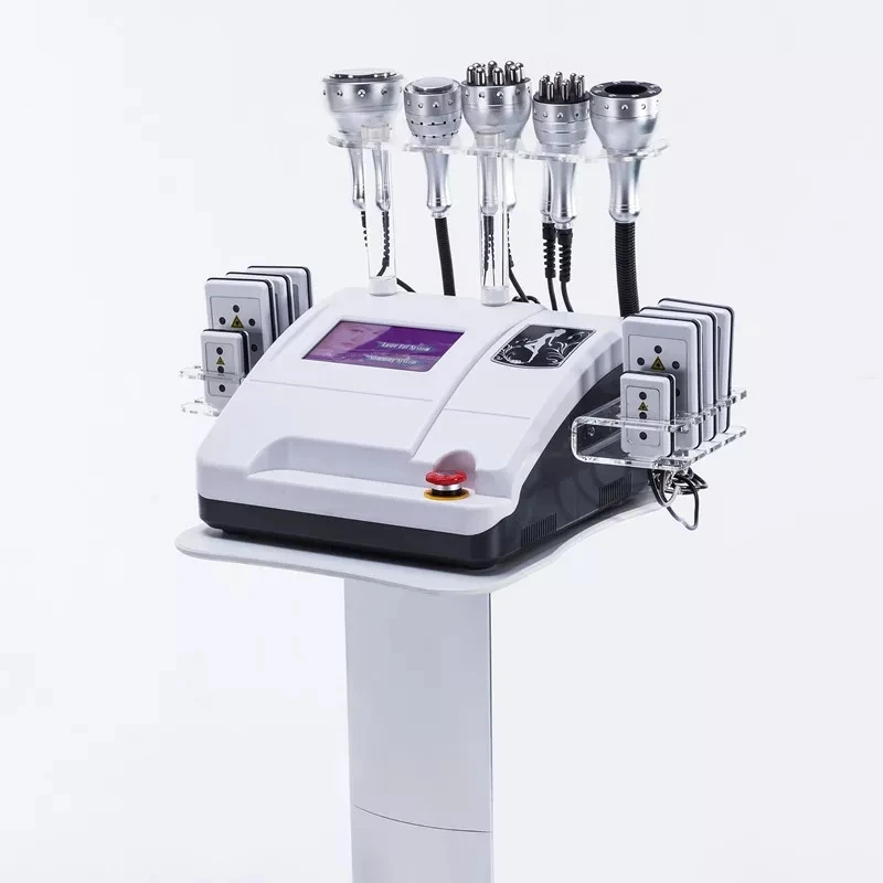 Портативная ультразвуковая липо-лазерная кавитация 40K для похудения лица и тела