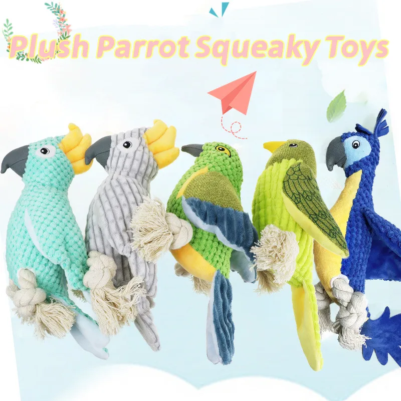 

Plush Corduroy Pineapple Particles Parrot Squeaky Pet Toy Puppy Large Dog Chew Teeth Bite Interactive Training Dog Accessories