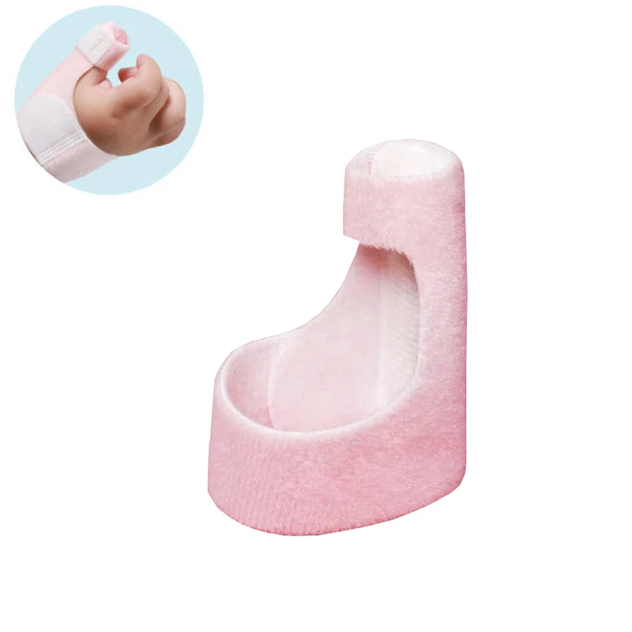 

Medical Children's Finger Orthosis Baby Thumb Buckle Curved Thumb Protective Sleeve Fracture Fixed Splint Anti-adduction