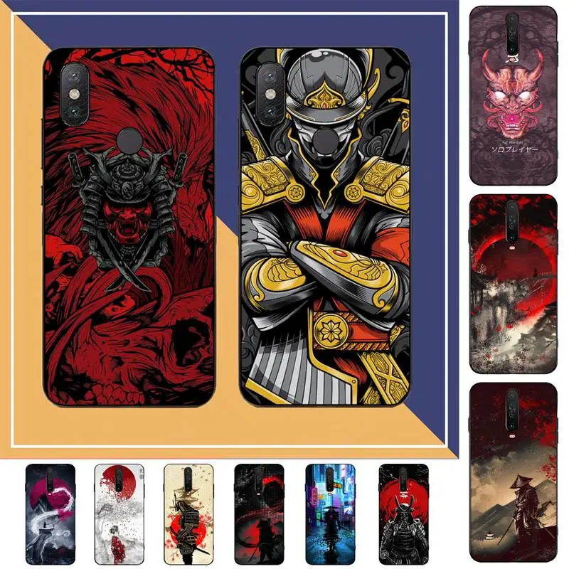 

Japanese Samurai Art Phone Case for Redmi Note 8 7 9 4 6 pro max T X 5A 3 10 lite pro