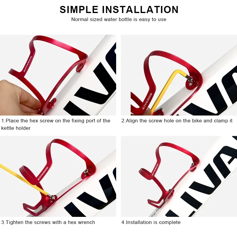 RIDERACE легкий держатель для велосипедной бутылки из алюминиевого сплава клетка с