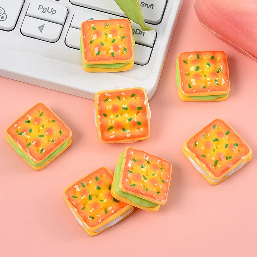 10 шт. блестящие печенье в виде лука серия смоляные кабошоны с плоской спинкой для