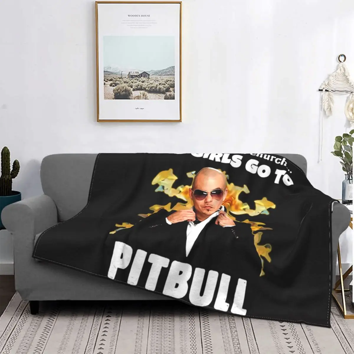 

Ultra-Soft Fleece Good Girls Go Church Bad Girls Go Throw Blanket Warm Flannel Mr. Worldwide Blankets for Bedding Car Sofa Quilt