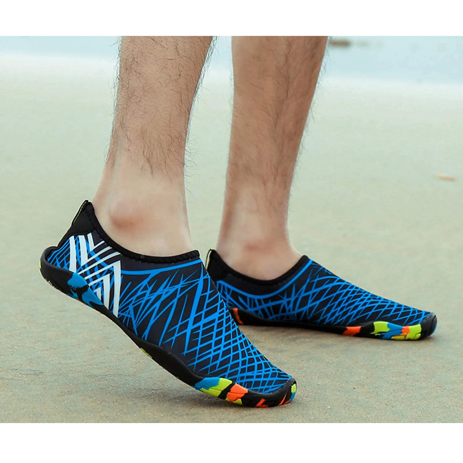 

Barefoot Swimming Water Aqua Shoes Men Women Beach Shoes Seaside Surf Quick-Drying Non-slip Light Athletic Footwear Sneakers