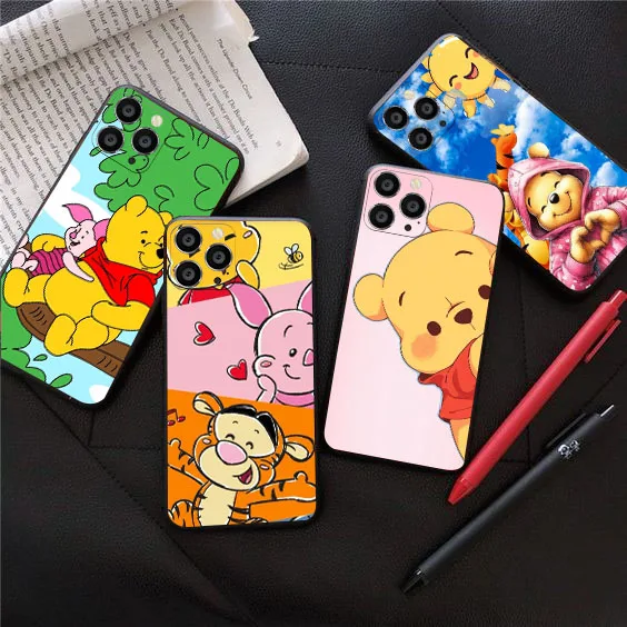 Силиконовый чехол для Xiaomi Redmi A3 A3X 7 7A 8 8A 9 9A 9C 9T 10 10C 10A 12 12C NFC Power MR-65 Kubuś Puchatek