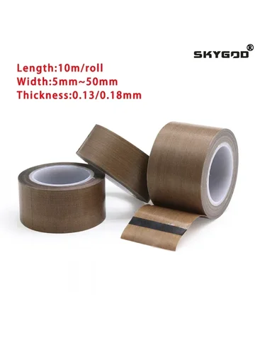 Клейкая лента ПТФЭ шириной 5-50 мм