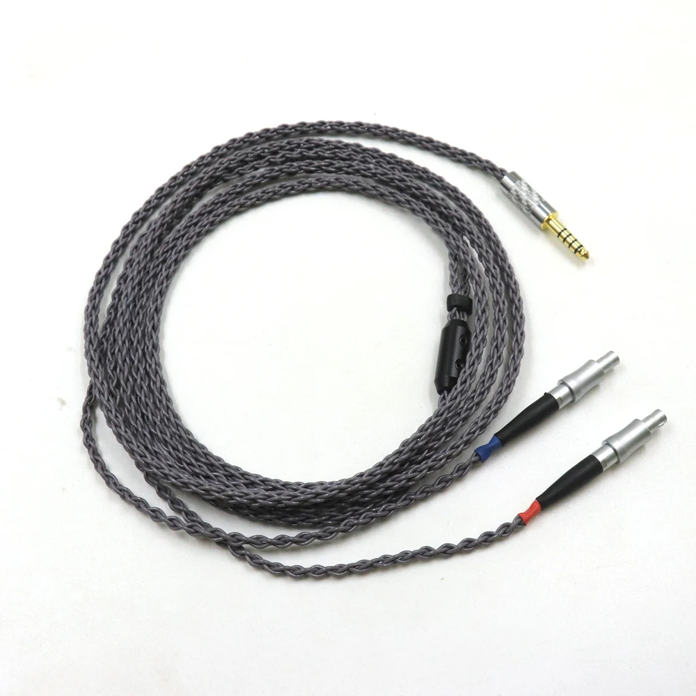 High Quality 8 Core 7N OCC Earphone Cable For Sennheiser HD800 HD800s HD820s HD820 Enigma Acoustics Dharma D1000 Headphone enlarge