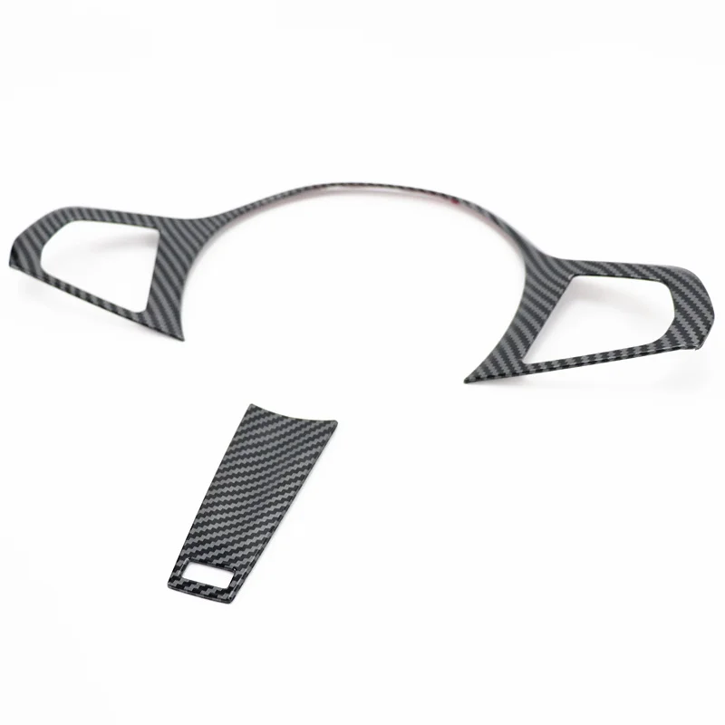 for BMW X3 X4 (G01/G02) 2018 2019 2020 2021 M sports stars steering wheel trim ABS material carbon fibre 3D accessories