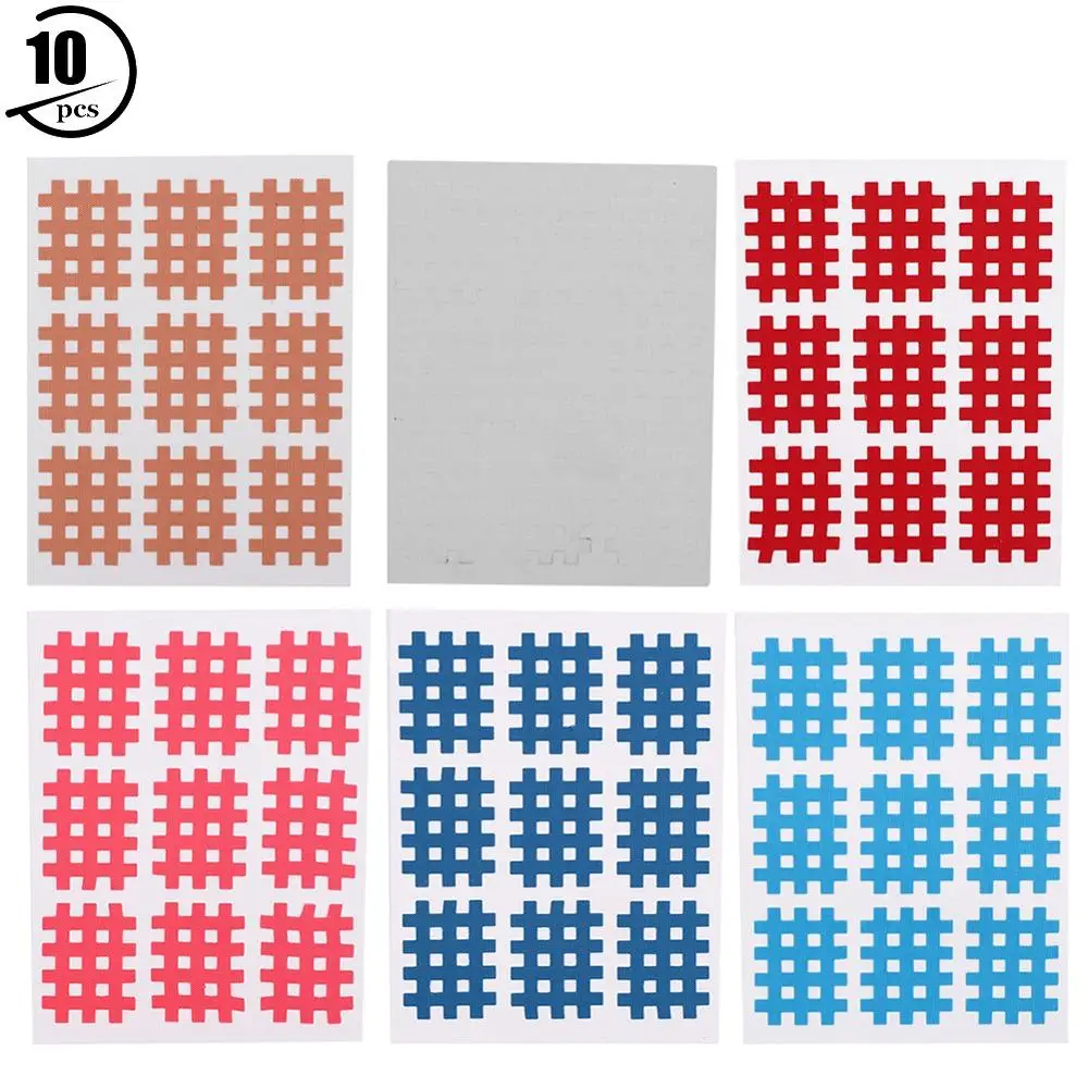 

6 Color 10 PCS Medical Breathable Sports Tape Adjust Muscle Ligaments Prevent Joint Damage Cross Physiotherapy Muscle Patch Tool