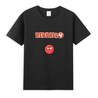 red ball 4 smile t shirt teezily novelty man clothes pure cotton tops amazing short sleeve unique